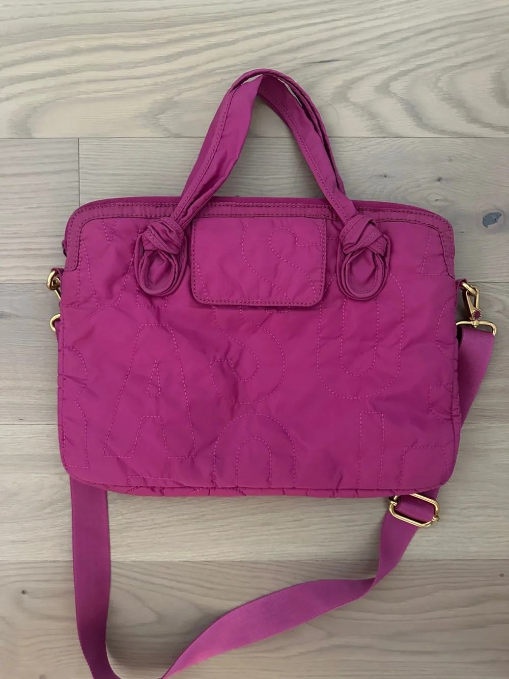 Marc by Marc Jacobs Laptop Carrier with Zipper and Crossbody Strap